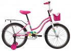 Велосипед 20' NOVATRACK TETRIS розовый+ корзина 201 TETRIS.PN 20 (20)